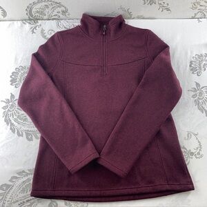 The North Face Glacier 1/4 Zip Knit Fleece Pullover Sweater‎